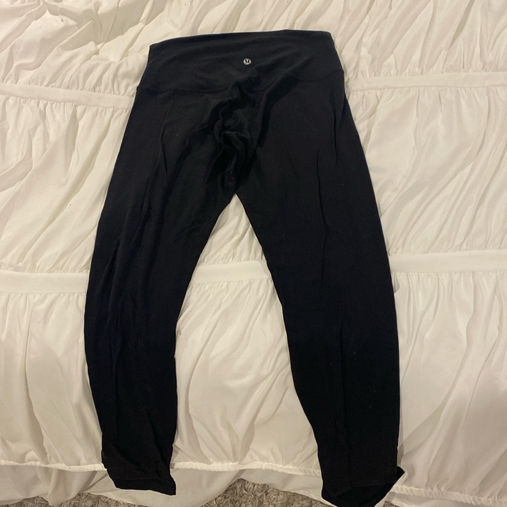 Lululemon black align leggings size 8 28”